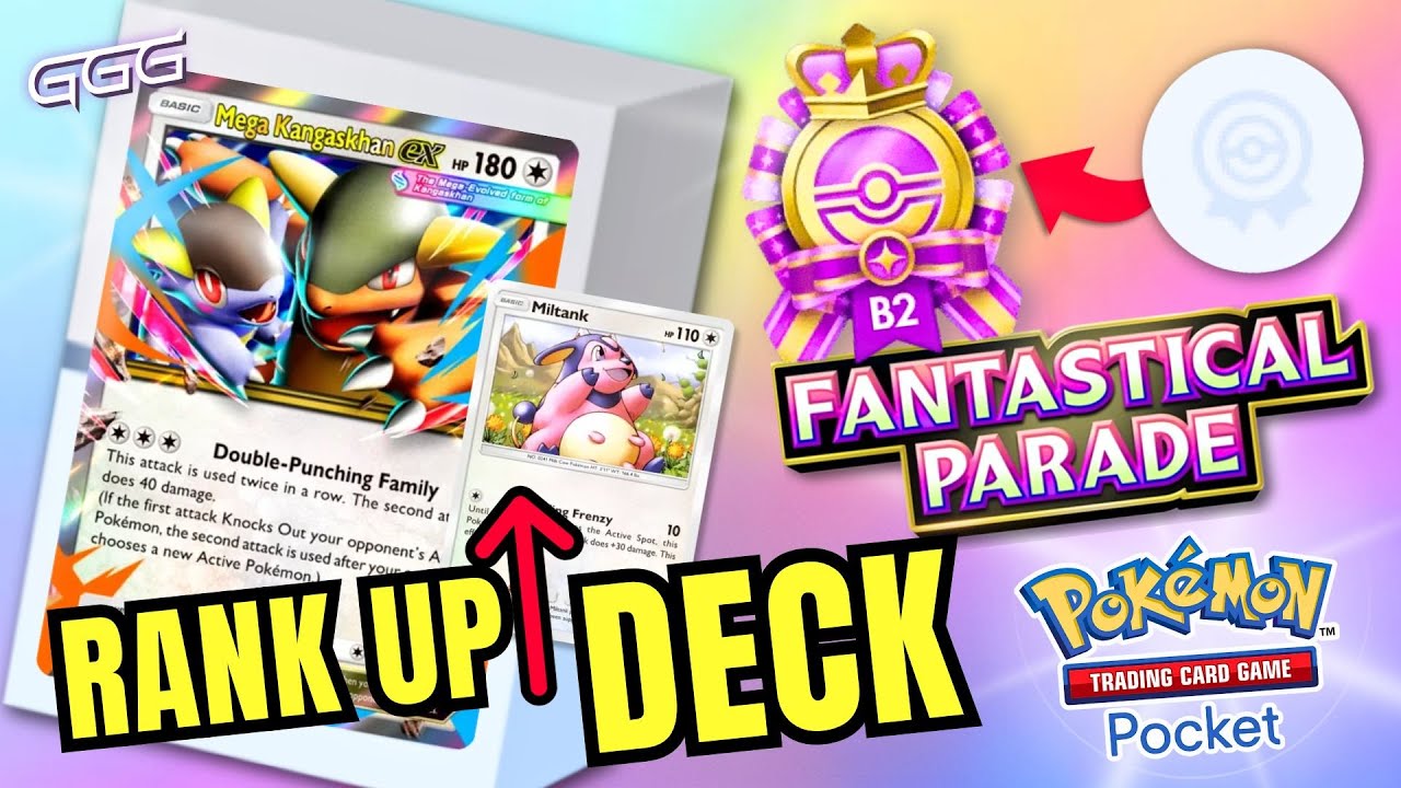 Fastest 9-Win Deck? | Mega Kangaskhan ex & Miltank Gold Emblem Run