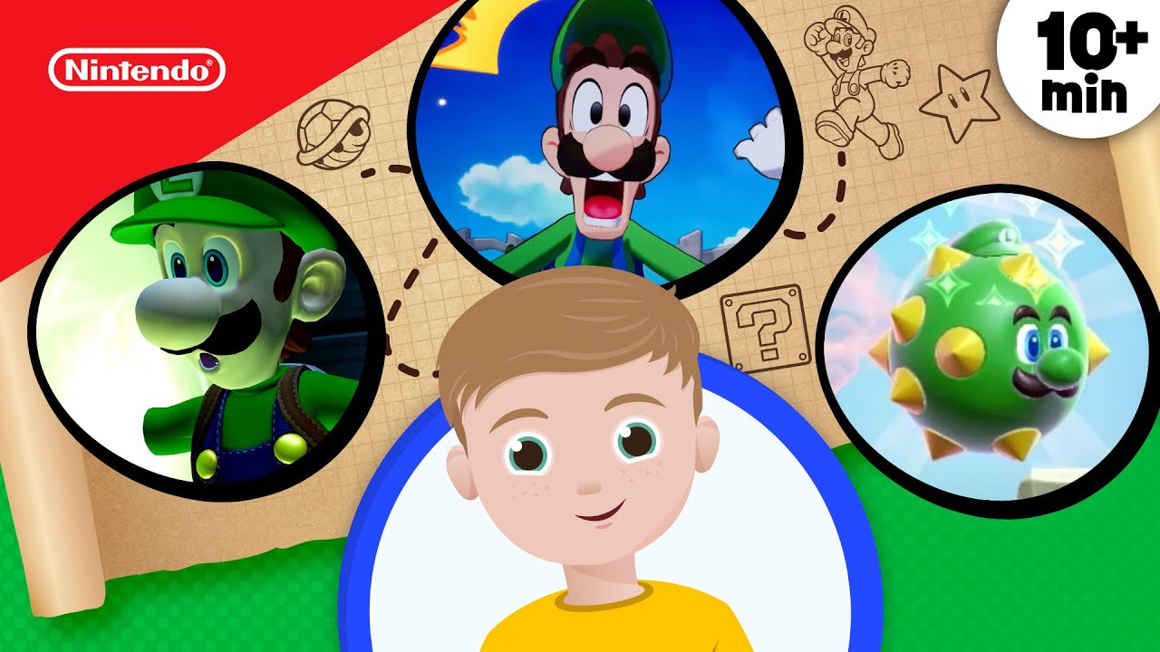 Luigi Scavenger Hunt For Kids 🔎 Can You Find These Unusual Nintendo Moments? 🤔 | Play Nintendo
