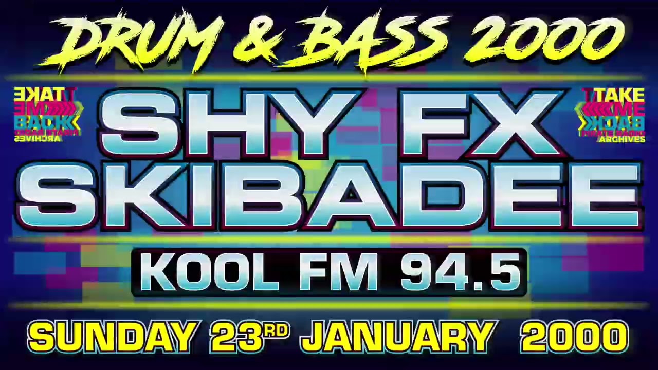 Skibadee & Shy FX | Drum & Bass Classics 2000 | Kool FM 94.5