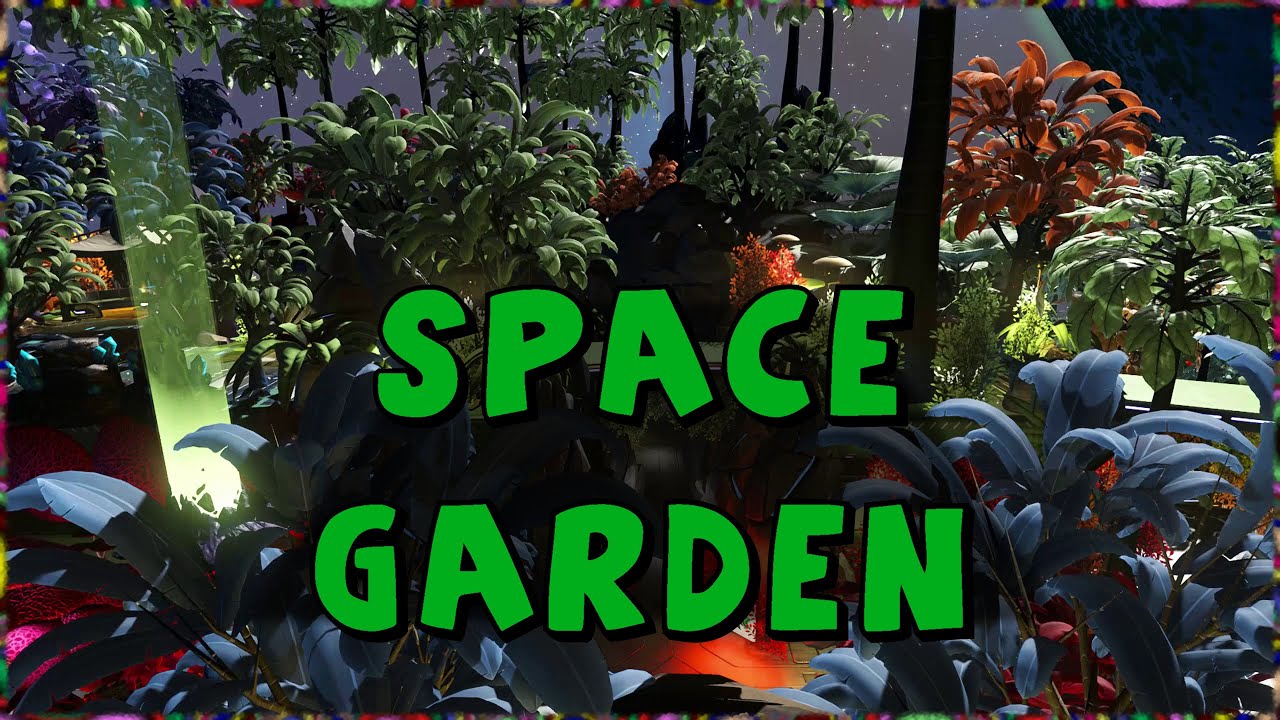 Space Garden - Freighter Base Tour - No Man's Sky