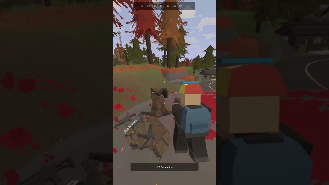 Epic Triple Kill! #unturned #shorts #pvp