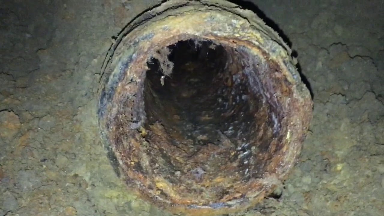 Tunneling Under Slab To Replace Cast Iron Pipe Under a Concrete 06.30.18 Jerry Rous Plumbing