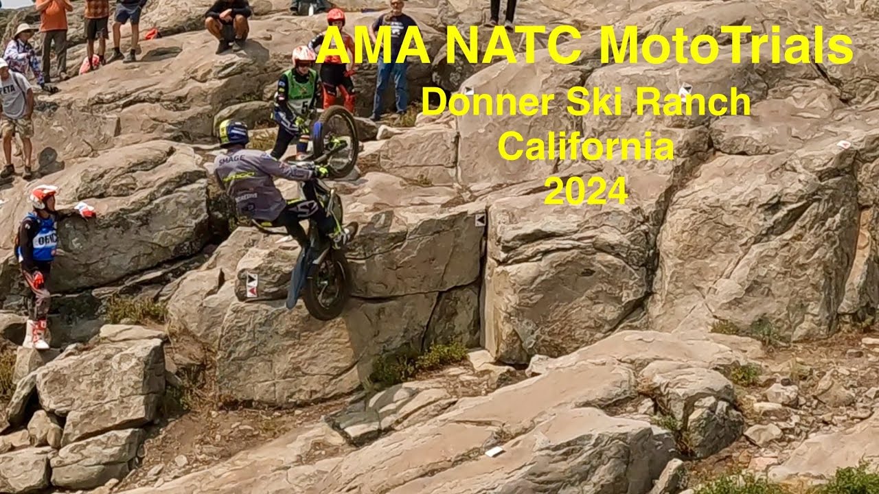 AMA NATC Moto Trials 2024 Rounds 5 & 6 Donner Ski Ranch California #mototrials #dirtbike #motorcycle