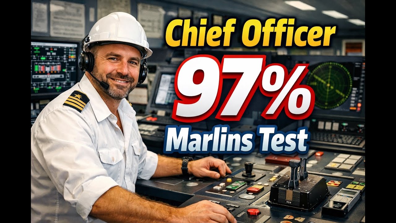 Marlins Test Chief Officer 97%