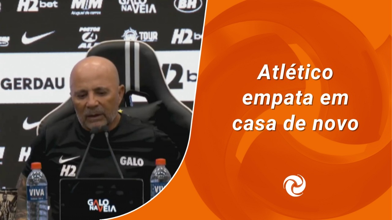 Atlético empata em casa de novo
