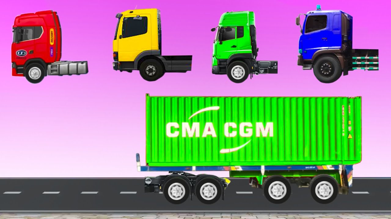 MENTEBAK GAMBAR TRUCK MOLEN, TRUCK KONTAINER, DUMP TRUCK ! HEAD CORRECTLY CONSTRUCTIONS VEHICLE
