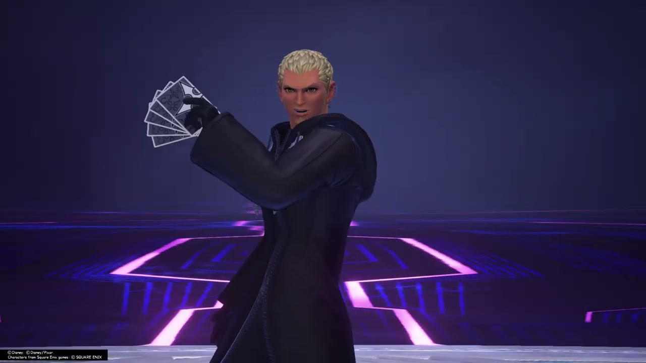 Sora vs. Luxord in Style (No Dmg, KH2-Form only) 4K Kingdom Hearts 3 ReMind