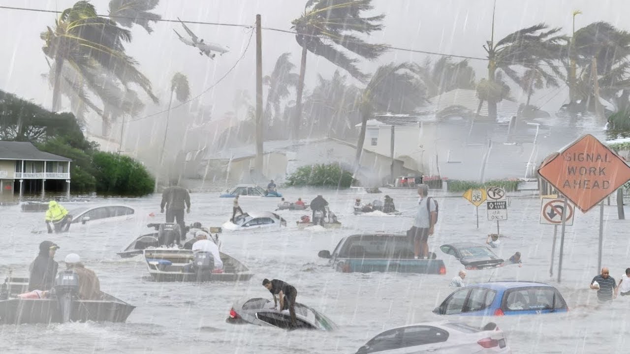 Chaos in Morocco ! Extreme Storm destorys cars ,homes in Zagora