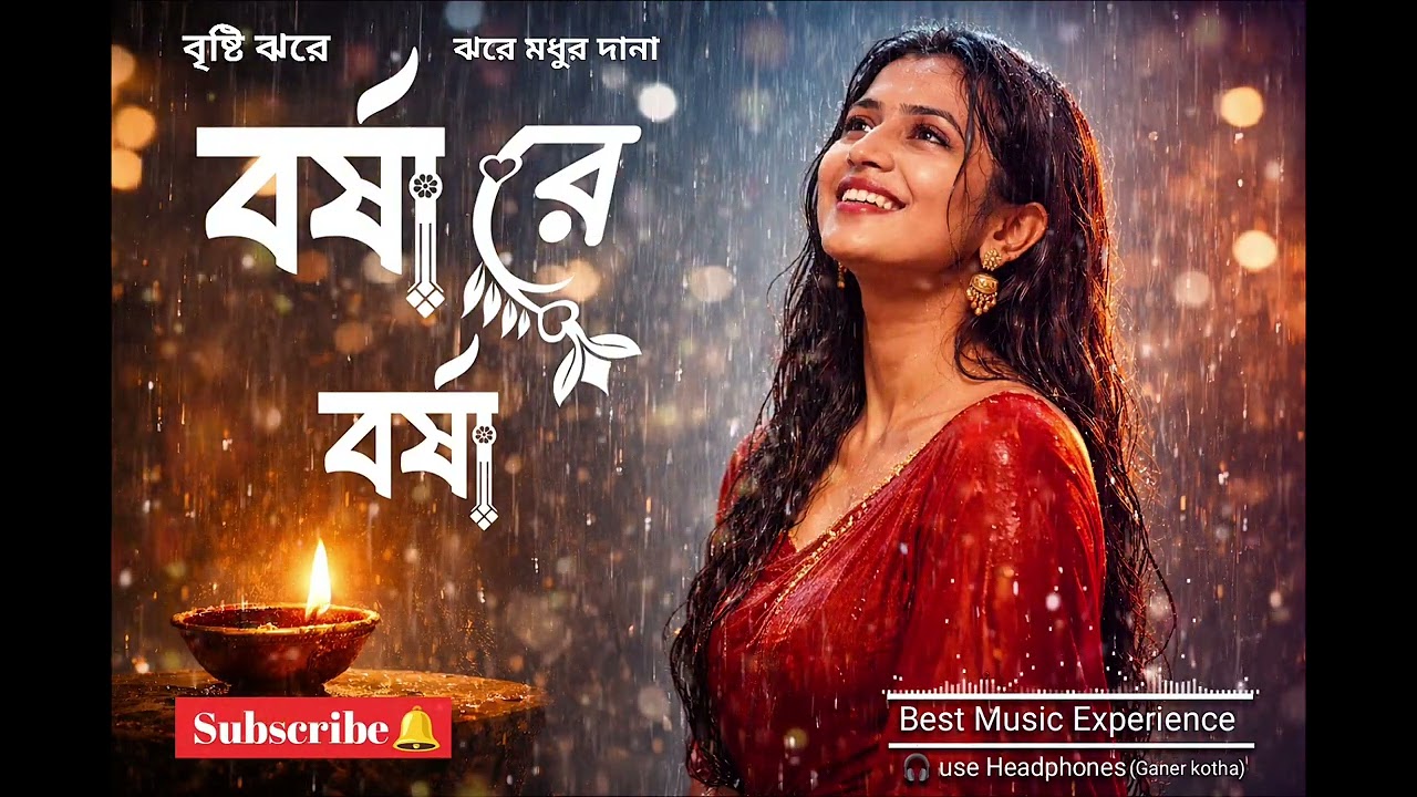 Bisty Jhore Jhore Modhur Dana || বৃষ্টি ঝরে ঝরে মধুর দানা || bangla song