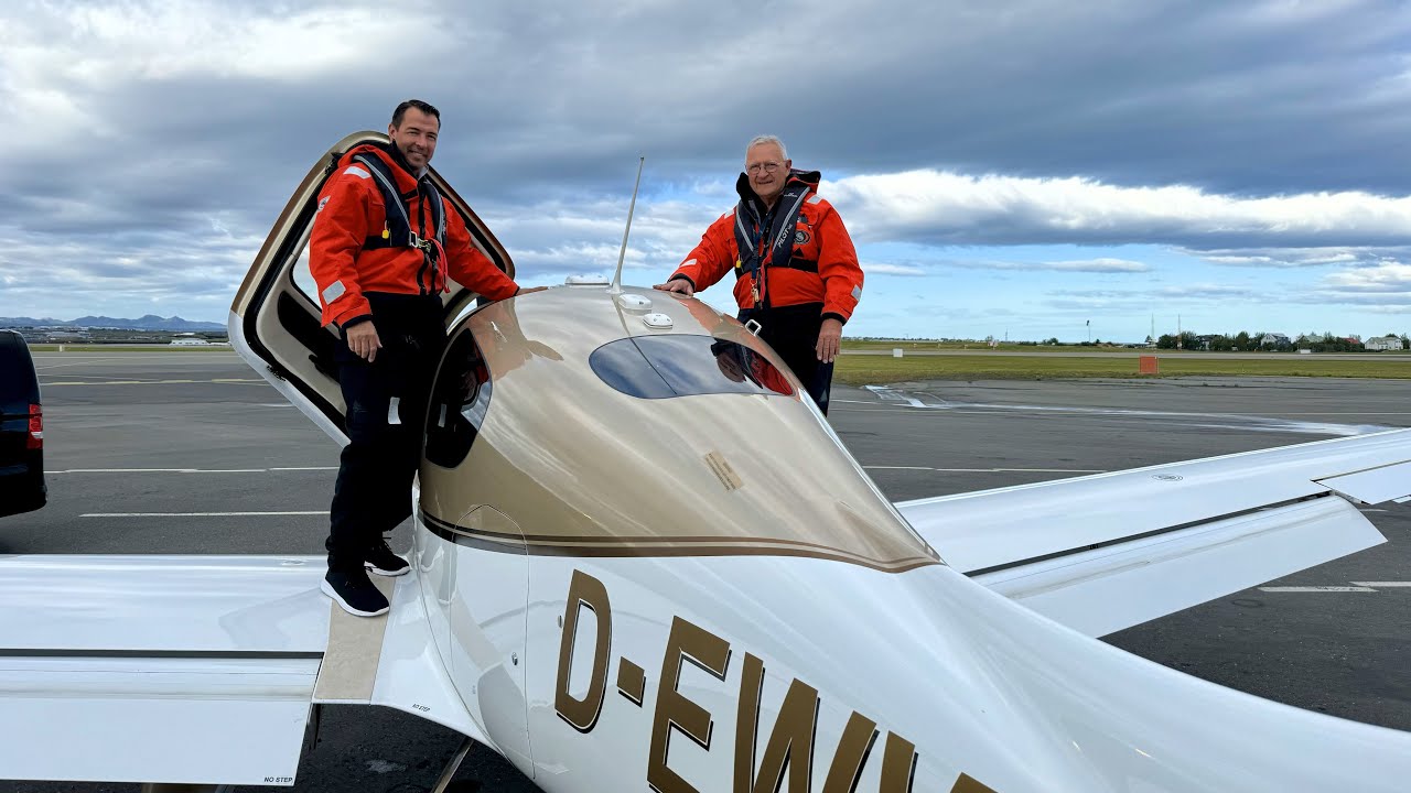1/3 Mit der Cirrus über den Nordatlantik nach Amerika