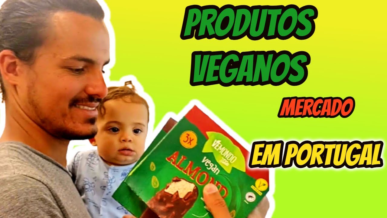 MERCADO EM PORTUGAL COM MUITAS OPÇÕES VEGANAS | Receita Vegana #comprasmercado #lidl #portugal