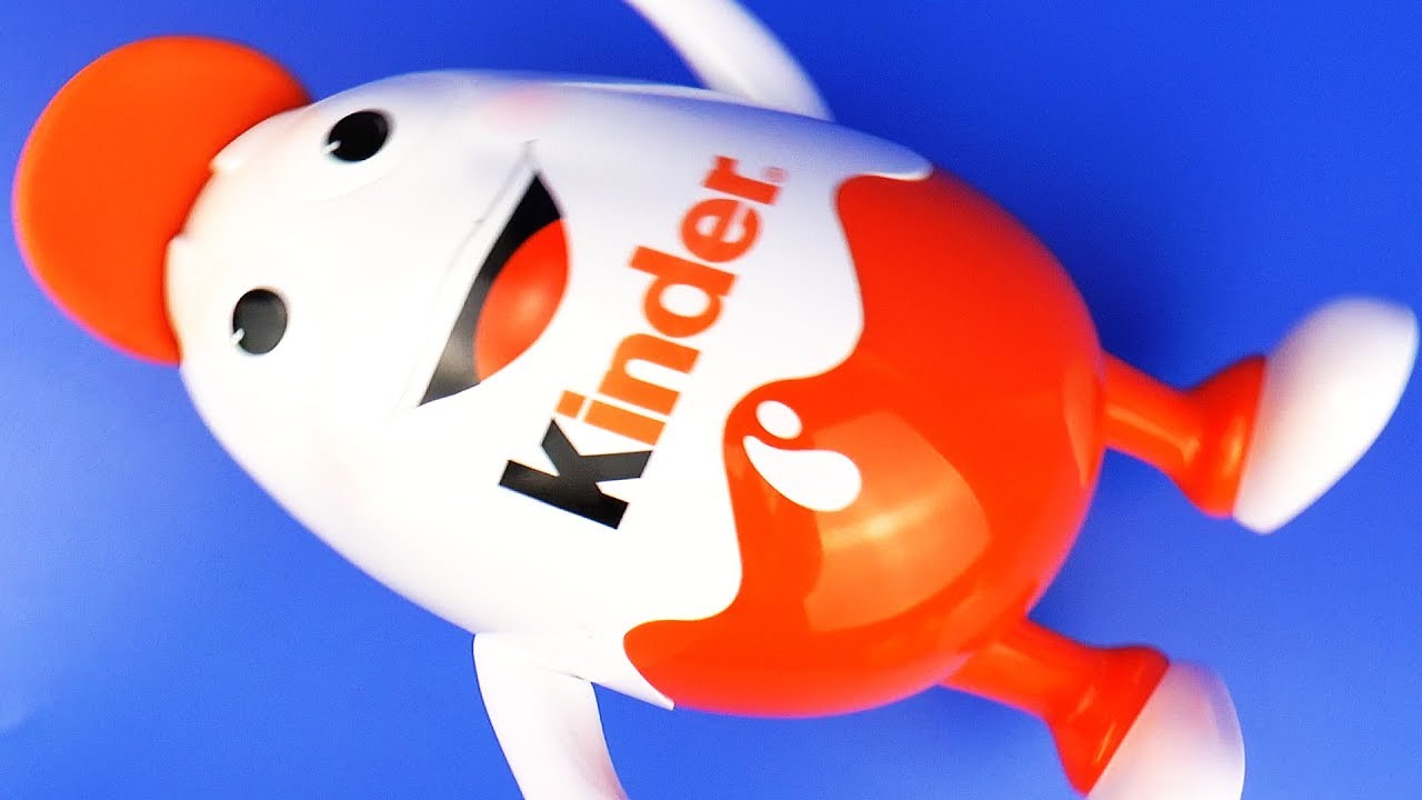 Giant Kinder Surprise Egg with Surprise Toys opening - Minions, hello Kitty, Peppa Pig, angry Birds