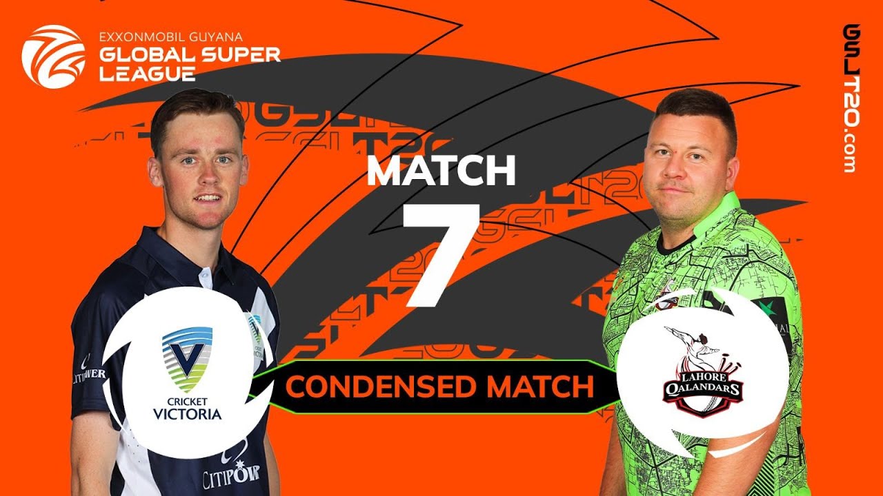 Condensed Match | Cricket Victoria vs Lahore Qalandars | GSL 2024