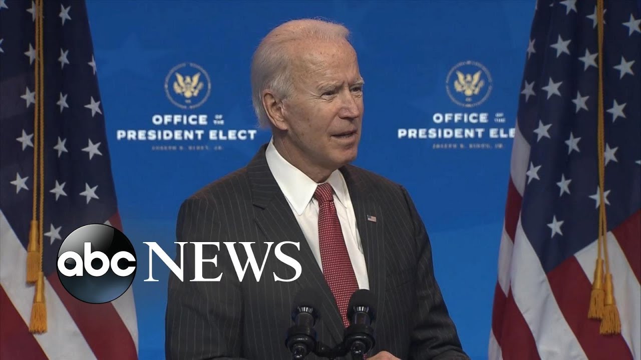 President-elect Biden: Trump sending 'damaging messages' to the world