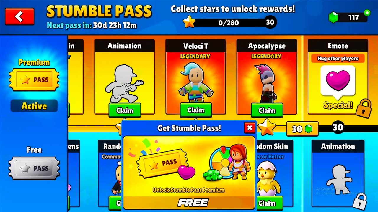 New *Stumble Pass* Max😍 Stumble Guys