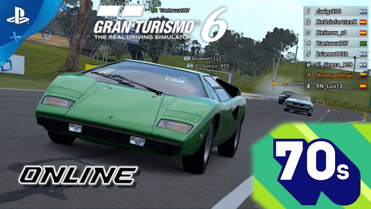 GRAN TURISMO 6 ONLINE PS3