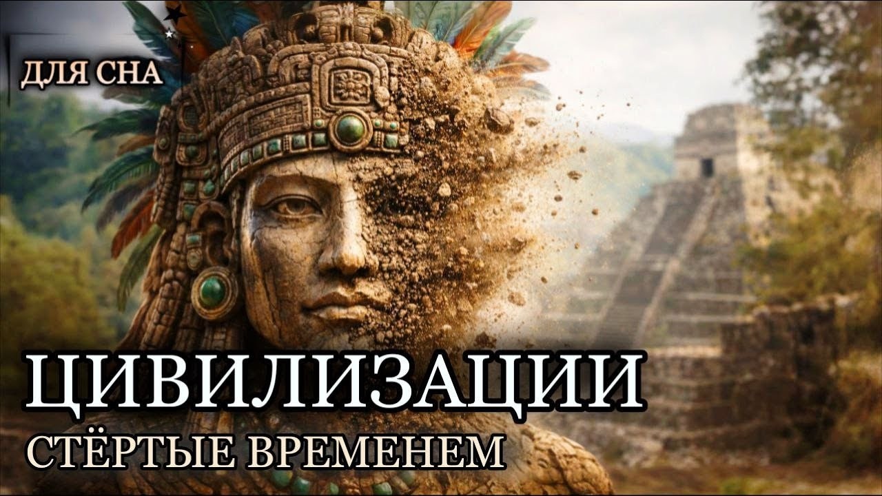 ЛЕКЦИЯ ДЛЯ СНА😴Самые известные исчезнувшие цивилизации мира