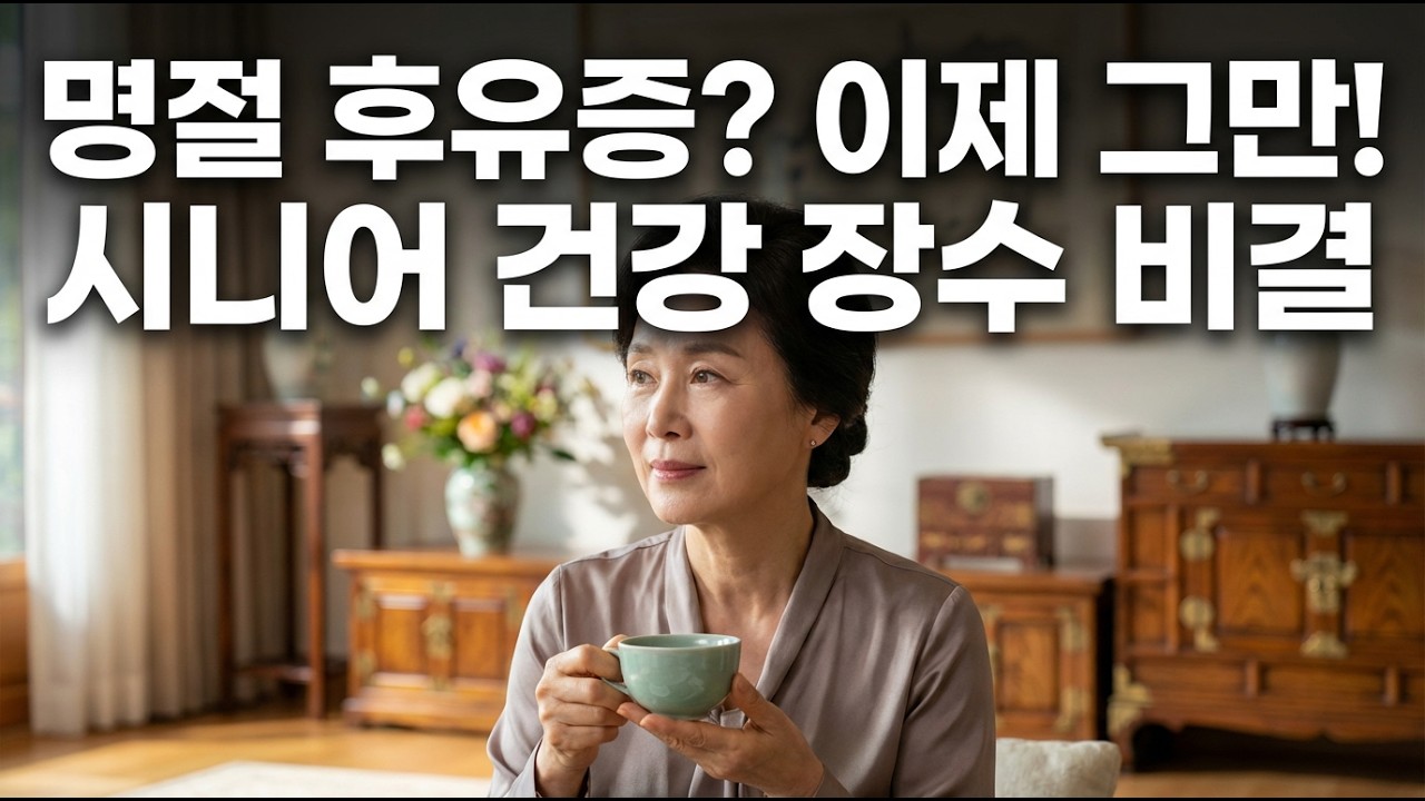 명절 후유증? 이제 그만! 시니어 건강 장수 비결
