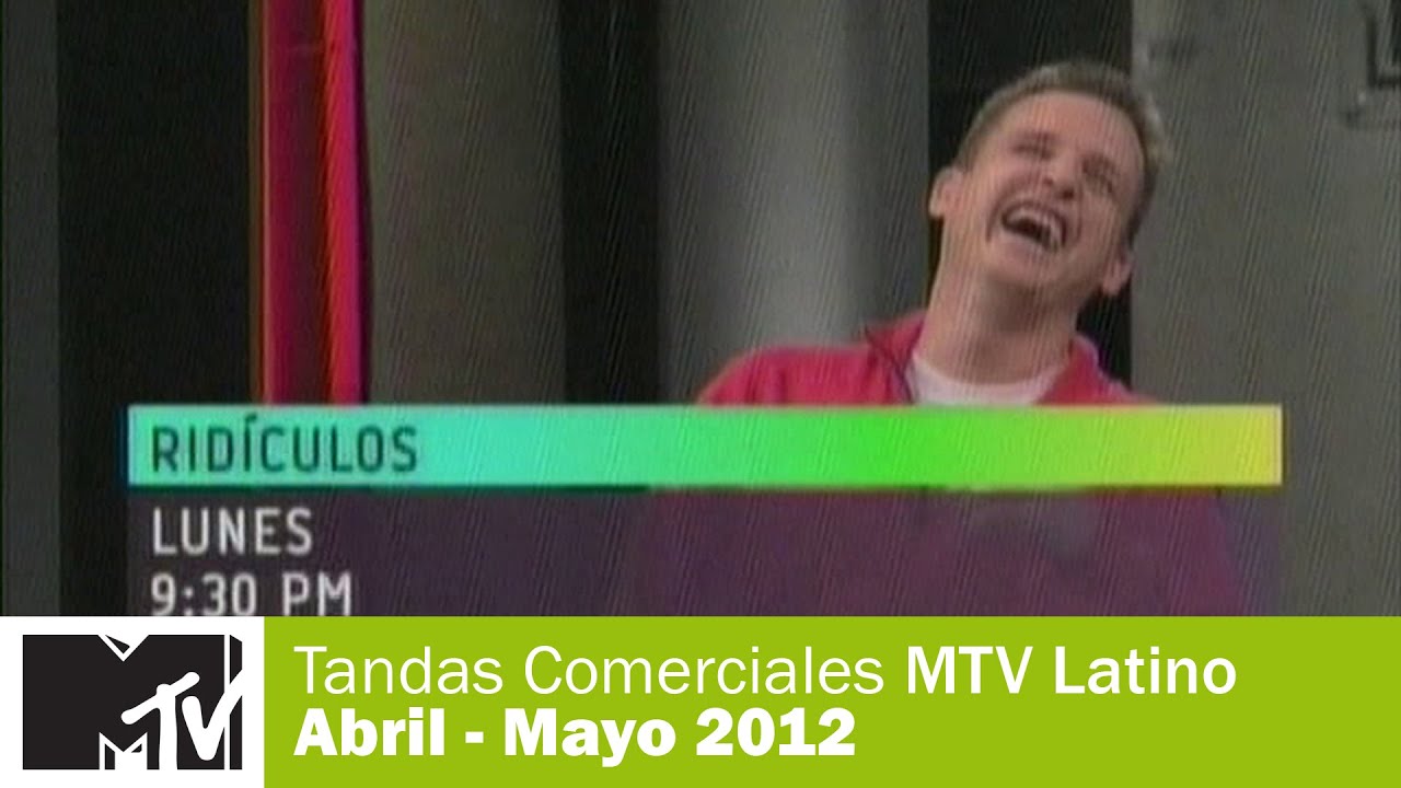 Tandas Comerciales MTV Latinoamérica (Feed Centro) - Abril / Mayo 2012