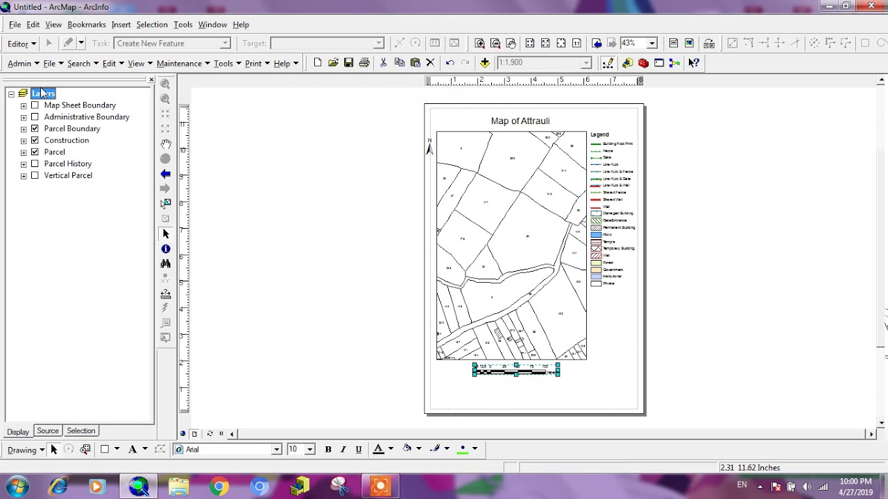 How to prepare map layout and save map template in ArcGIS 9.3