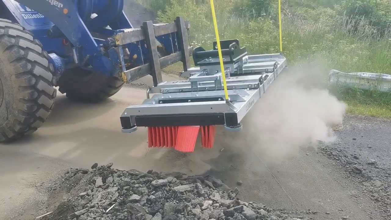Der CLEANsweep V-Concept® Kehrbesen im Baugewerbe!