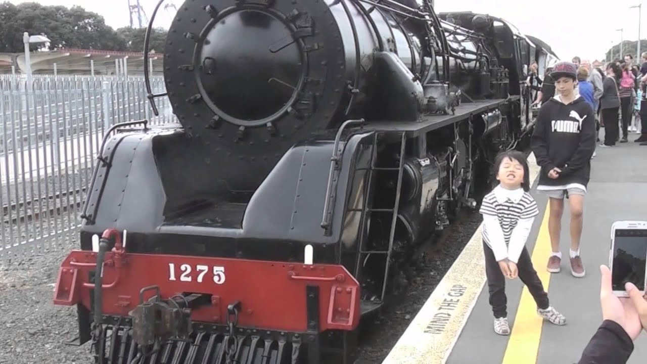 Rail 150: KiwiRail Display Train on Static Display - HD