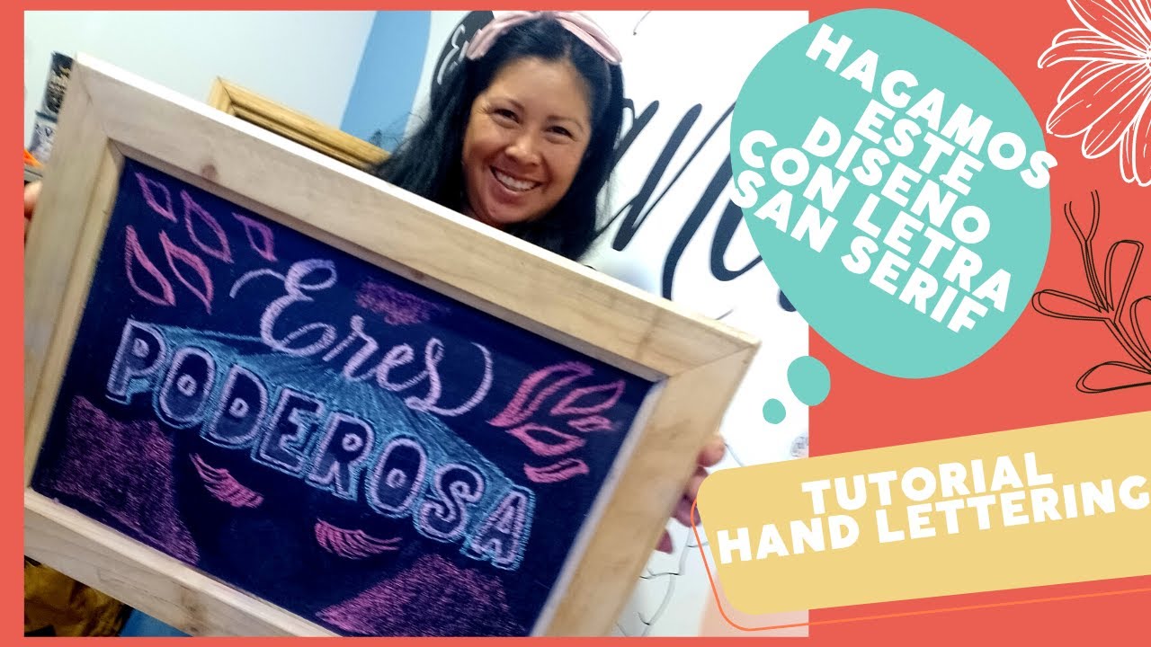 APRENDE a hacer letra SAN SERIF desde 0 | TUTORIAL HAND LETTERING | ABECEDARIO Paso a Paso.