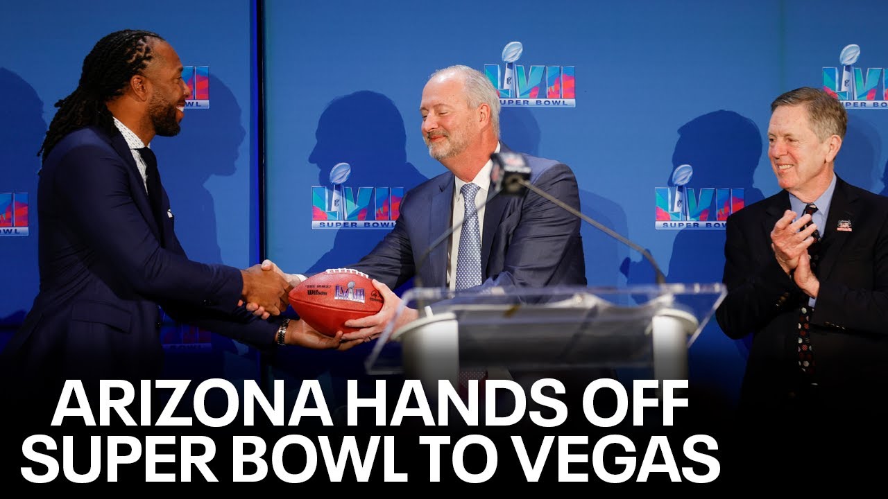 Super Bowl Handoff Ceremony