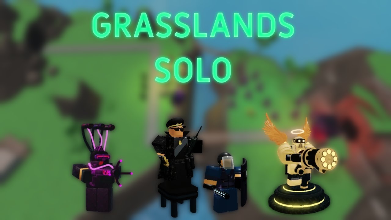 Grasslands Solo Triumph | Tower Battles