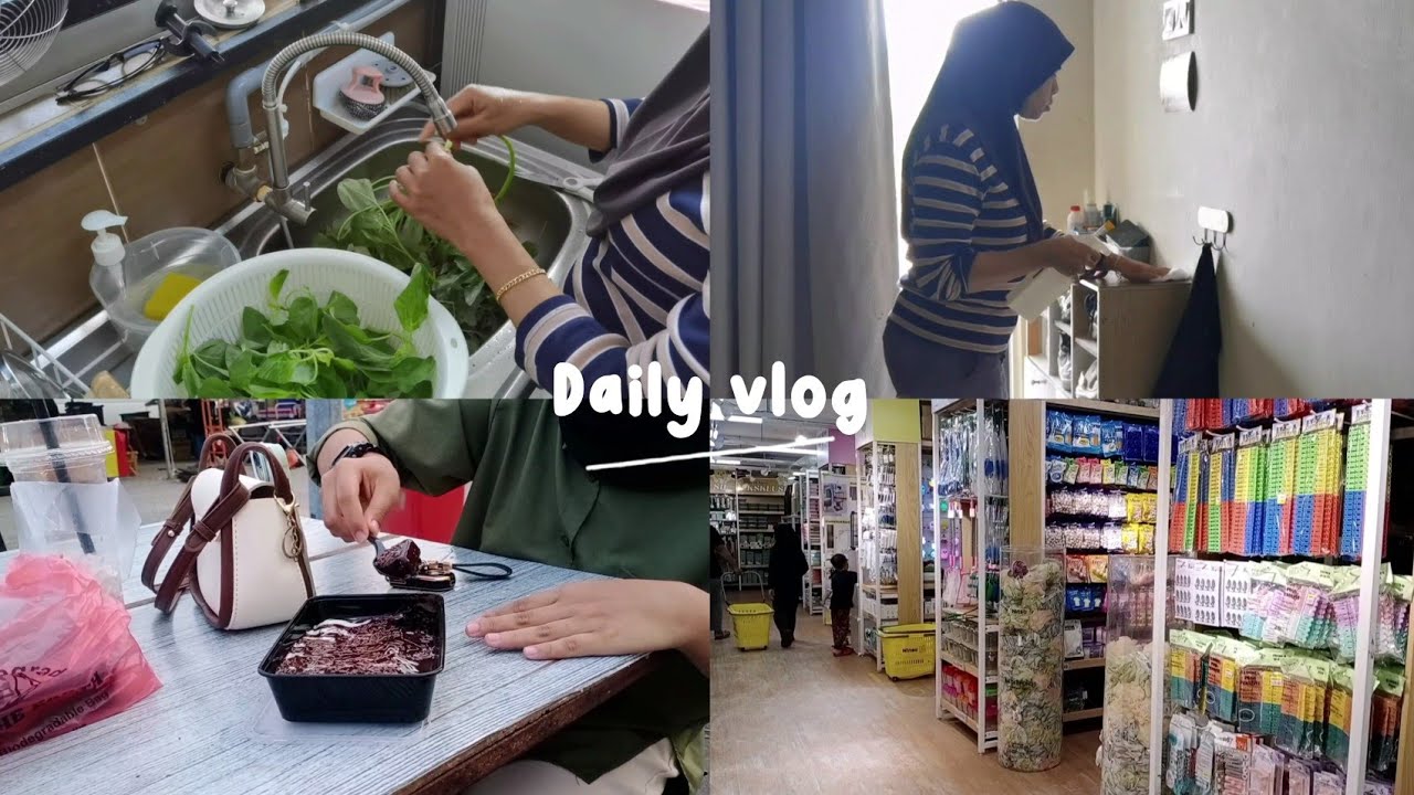 Daily vlog || masak, kemas, foodfest, ninso
