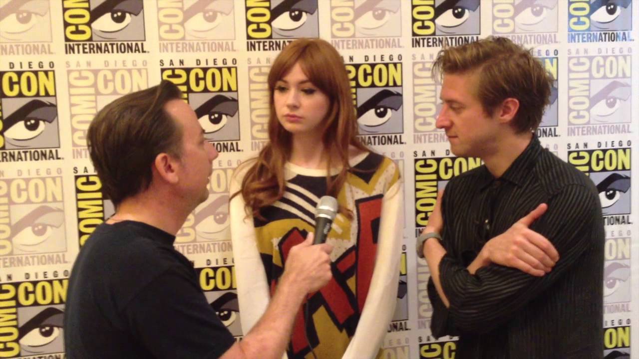 Karen Gillan & Arthur Darvill SDCC 2012 Interview