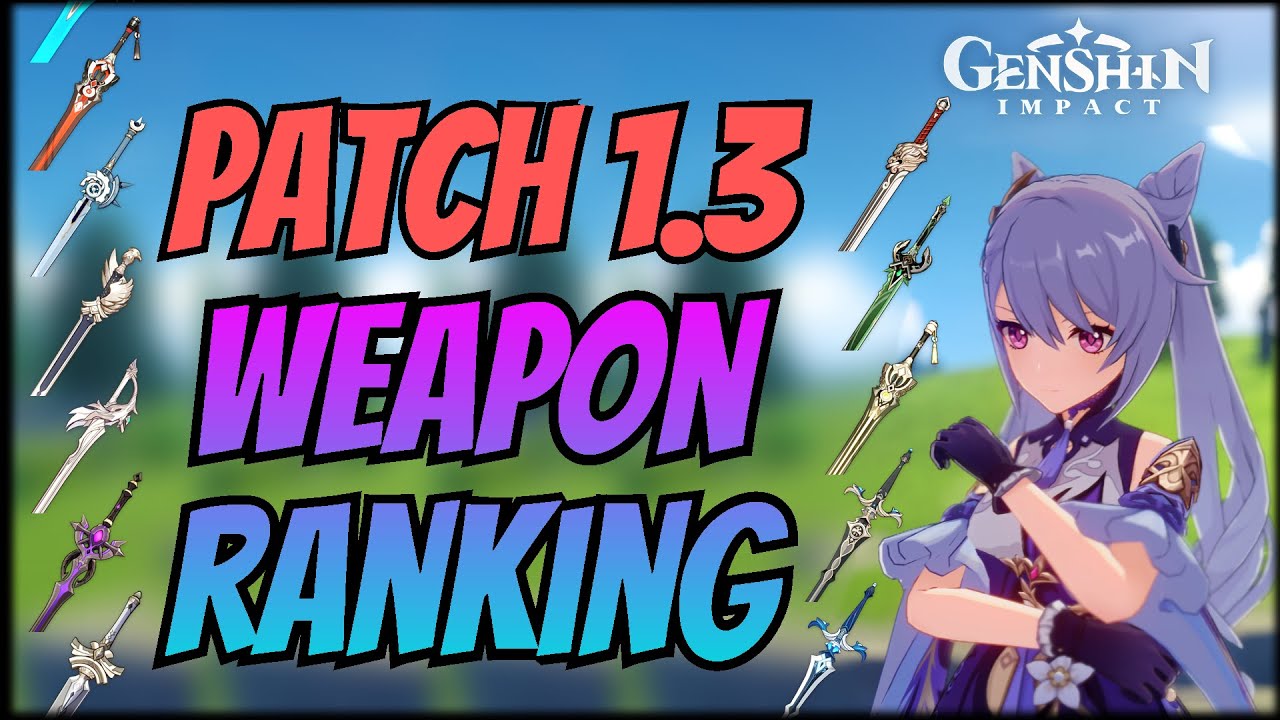 Updated Keqing Weapon Ranking | Genshin Impact 1.3