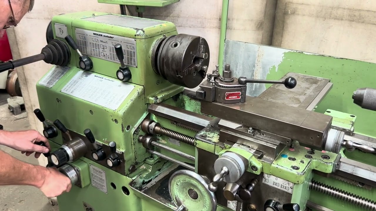 Weiler Matador VS2  GS tool room lathe stock 2967