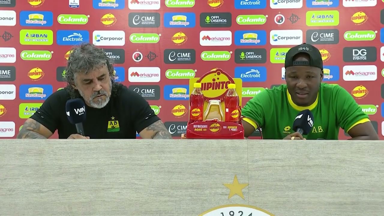 Rueda de prensa de Atlético Bucaramanga tras el empate con el Cúcuta Deportivo