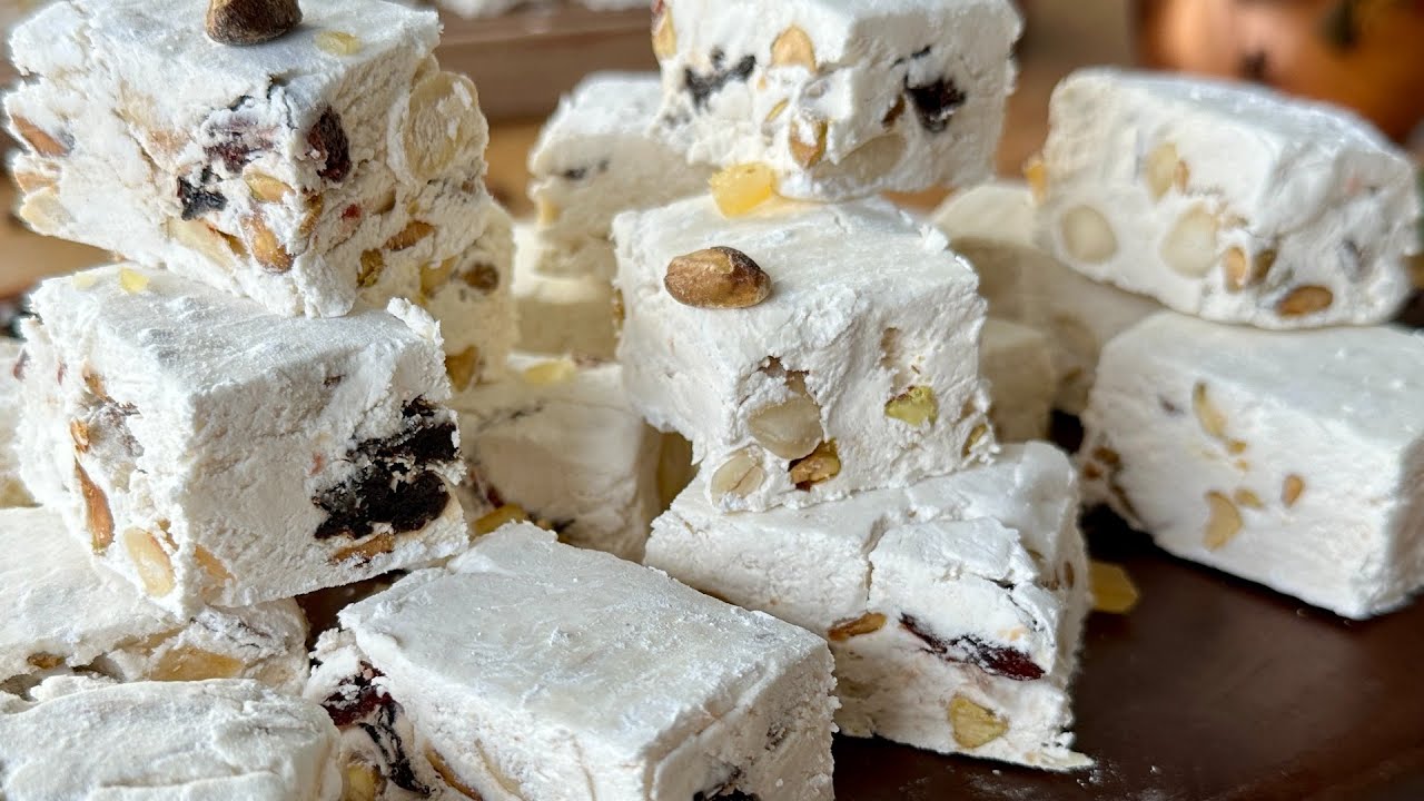 Classic Nutty Torrone (Italian Nougat) Recipe