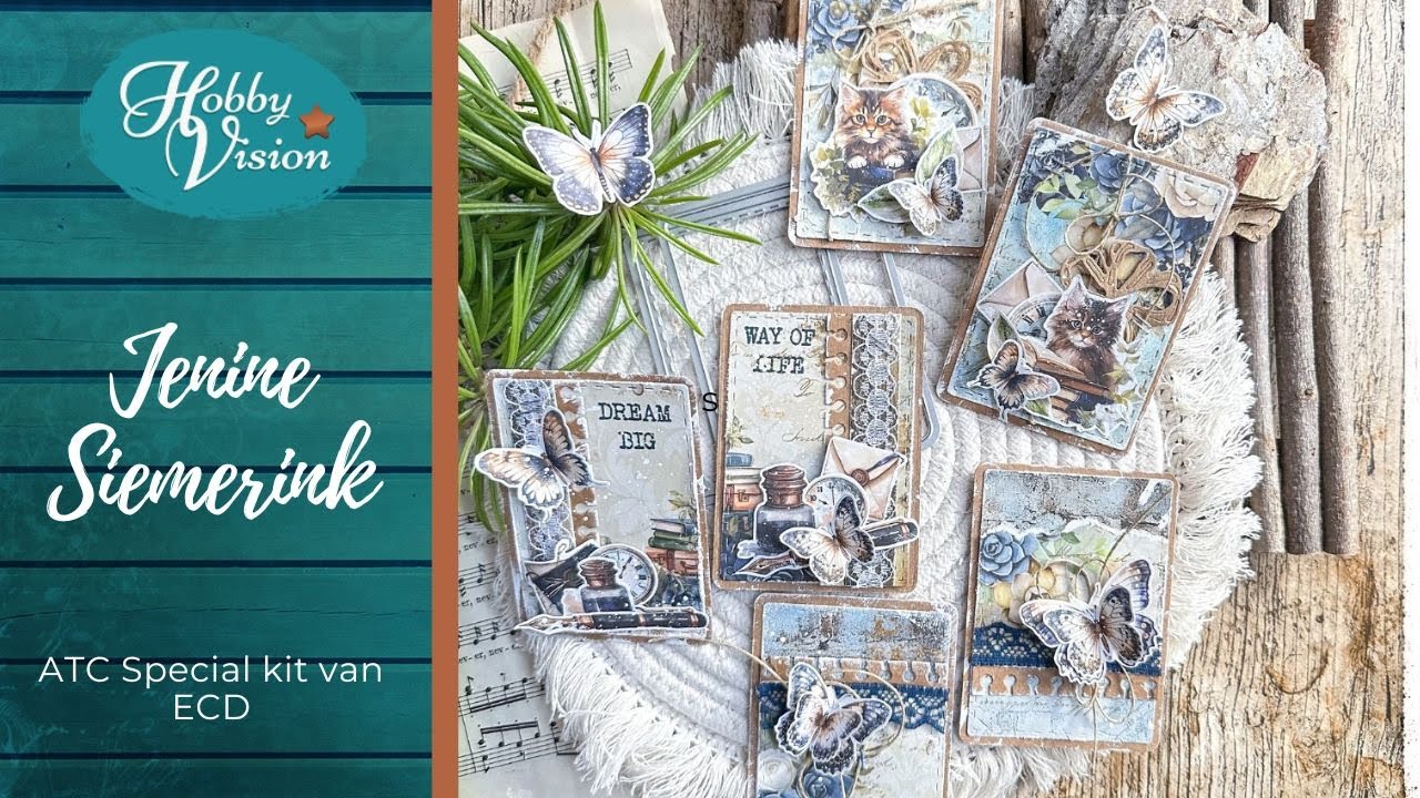 FBLive - ATC kaartjes maken met ECD - 3 jan