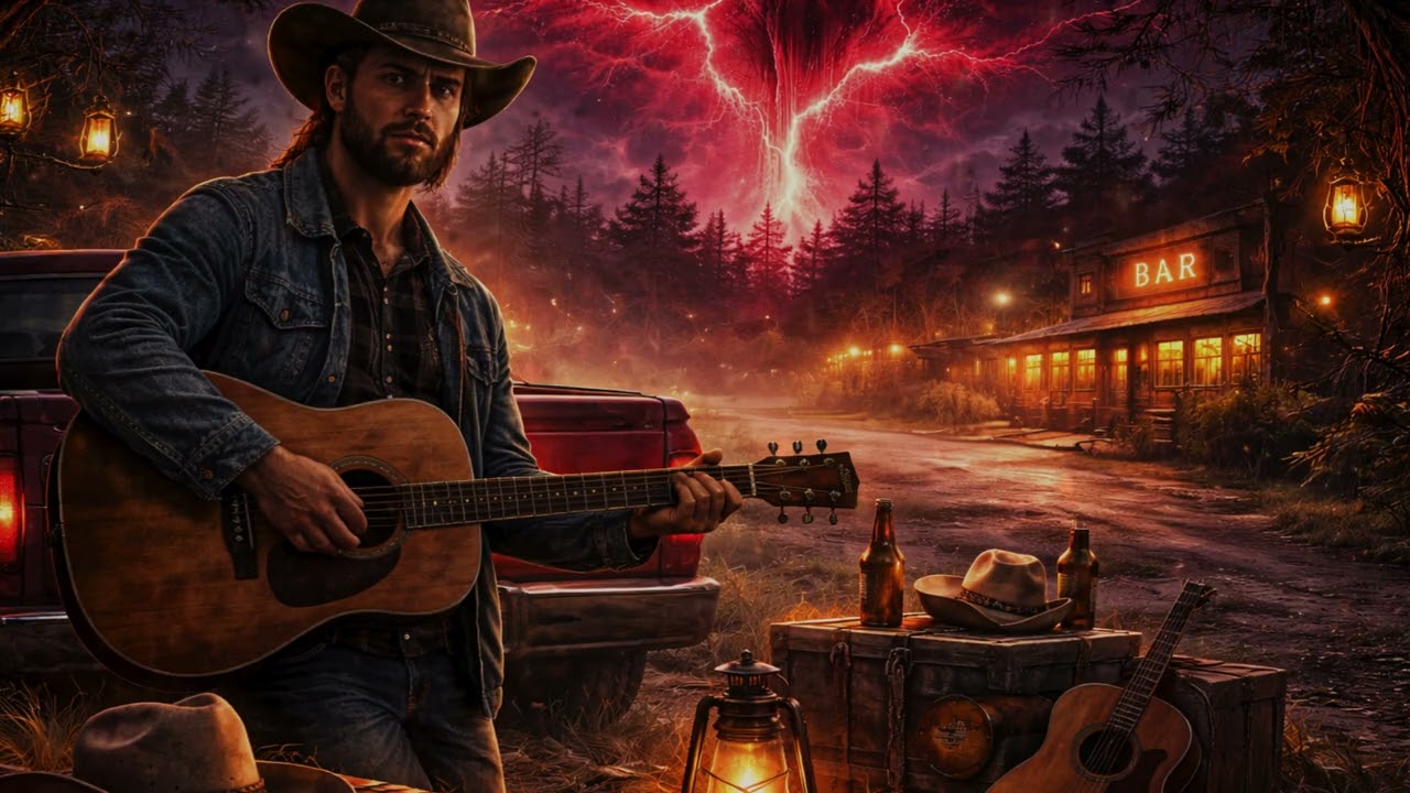 MIDNIGHT RIFT 🤠🌩 | Country Song Inspired by Stranger Things l Vibes (Epic Small Town Anthem 2026)