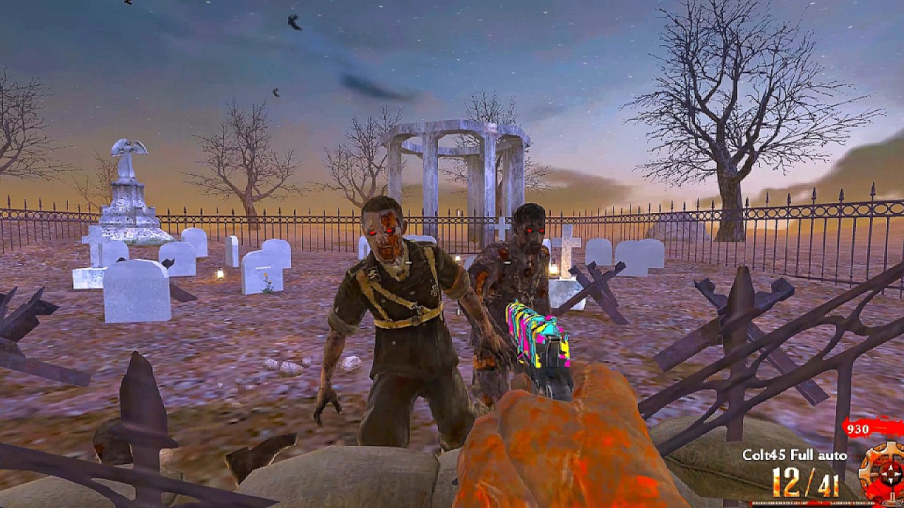 COD World at War Zombies:  The one windows Gameplay (No Commentary - 4K 60FPS)