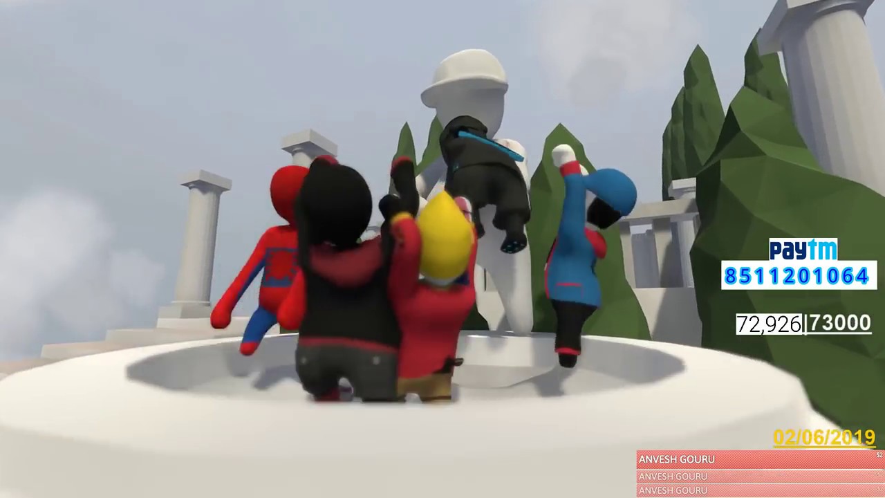 [Hindi]HUMAN FALL FLAT #1 | TO MUCH FUNNY GAME | SUBSCRIBE ND JOIN