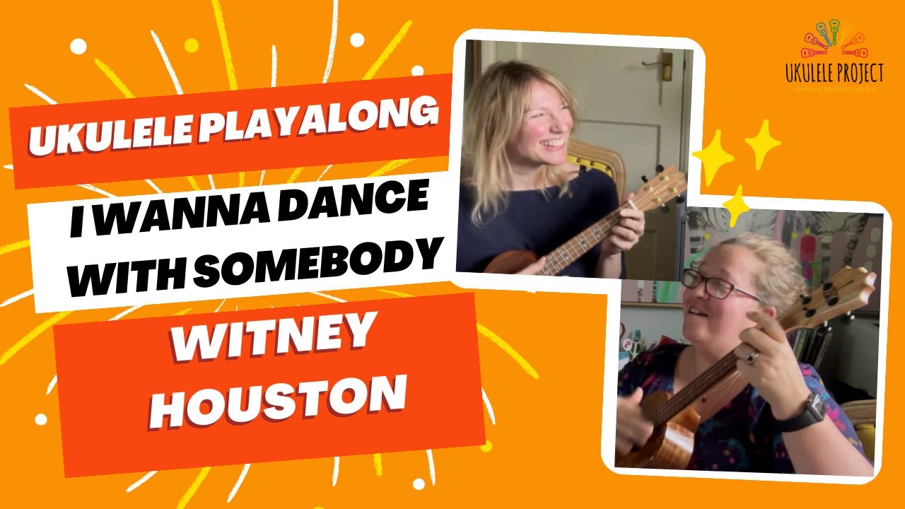 I Wanna Dance With Somebody - made famous by Witney Houston #ukuleleplayalong #ukuleletutorial