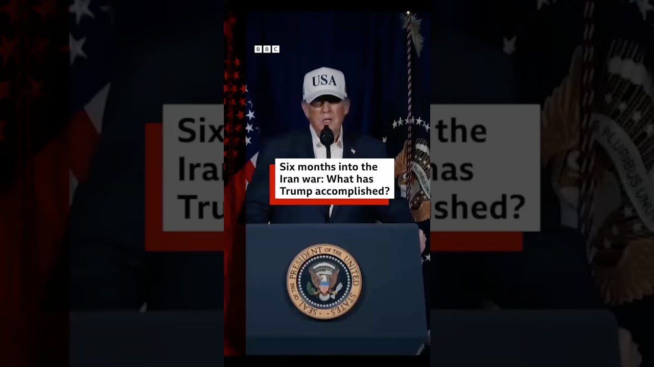 Six months into the Iran war, what has Trump accomplished? #BBCNews