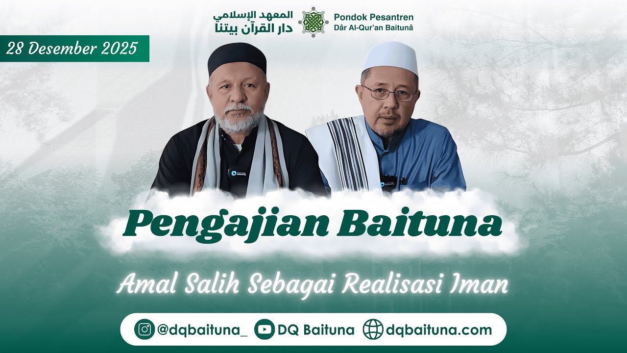 🔴 (LIVE) PENGAJIAN BAITUNA, BERSAMA: HABIB HUSAIN ALATAS & HABIB HAMZAH ALATAS | AHAD, 28 DES 2025