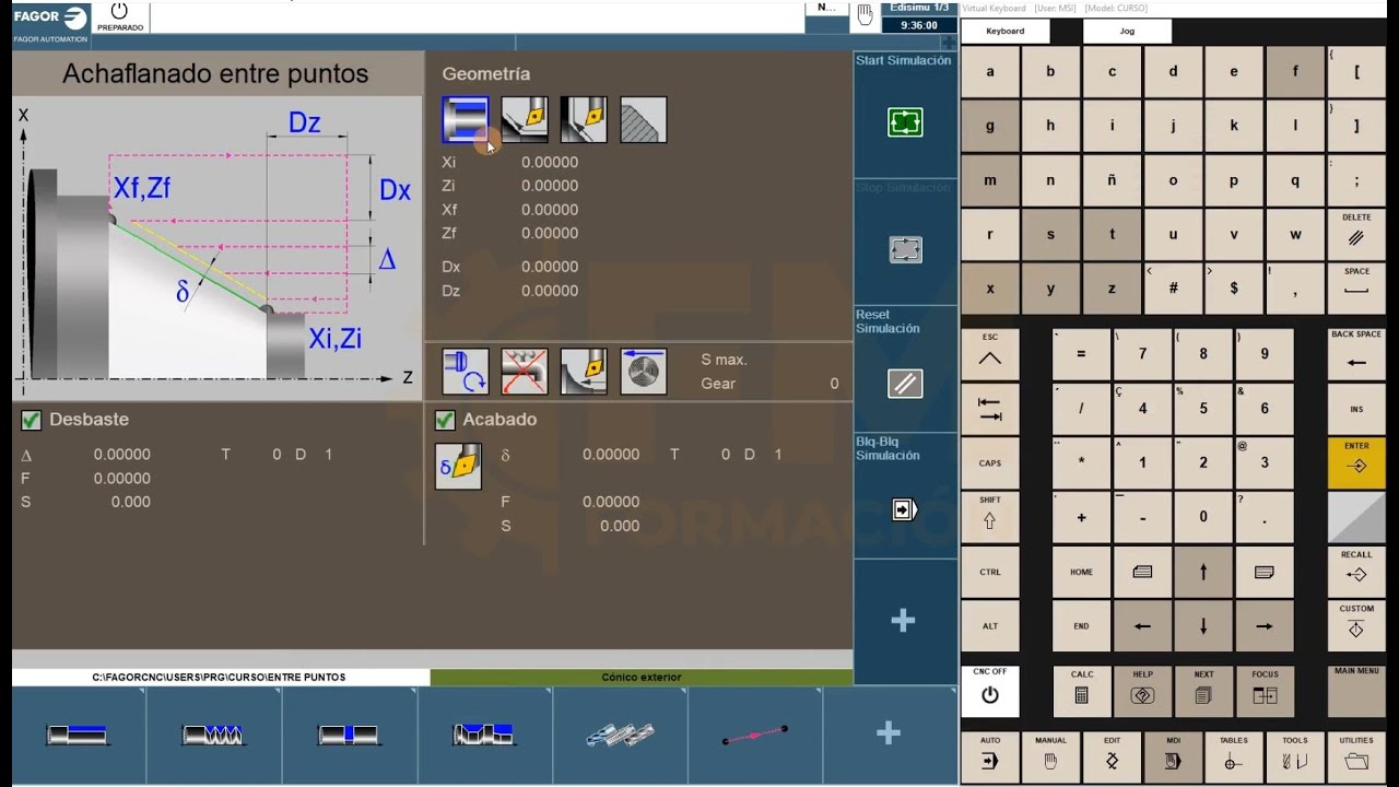 🚨Nuevo curso de programación CNC TORNO FAGOR
