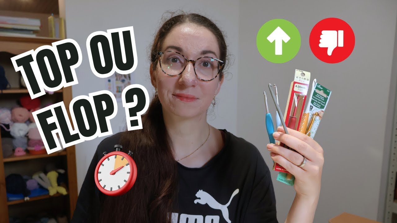 🧶 Quel est le MEILLEUR crochet pour faire des AMIGURUMI + laine CHENILLE ? (Test chronométré + avis)