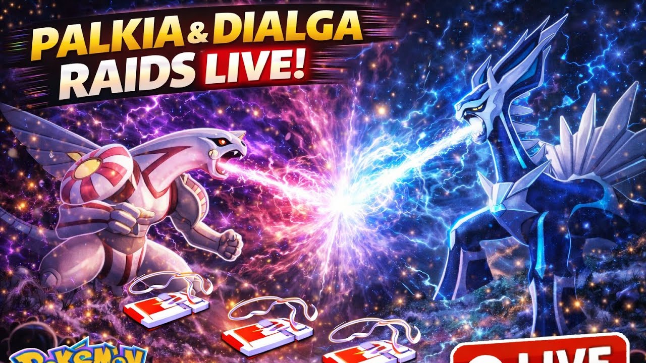 ⚡🔥 LIVE SHINY PALKIA HUNT 🔥⚡Pokemon Go