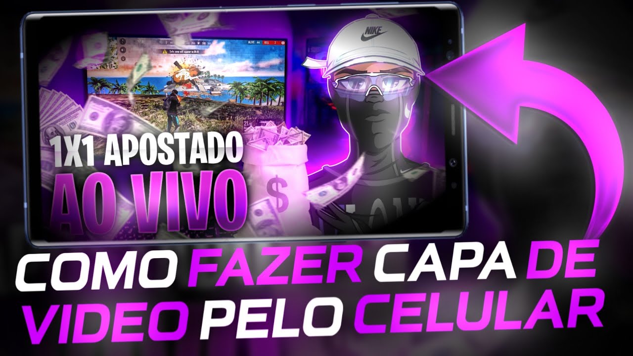 COMO FAZER THUMBNAIL / CAPA DE VIDEO PELO CELULAR ANDROID PS TOUCH TUTORIAL MOBILE