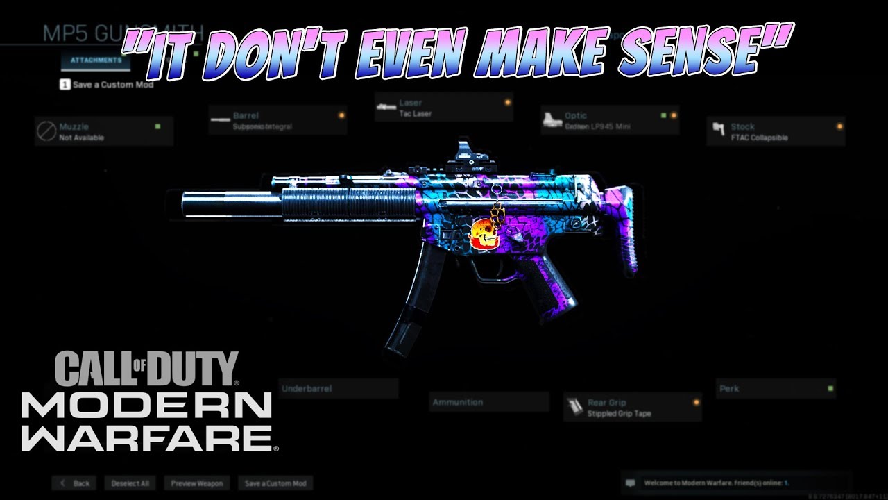 COD MW FFA: The MP5 is INSANE...