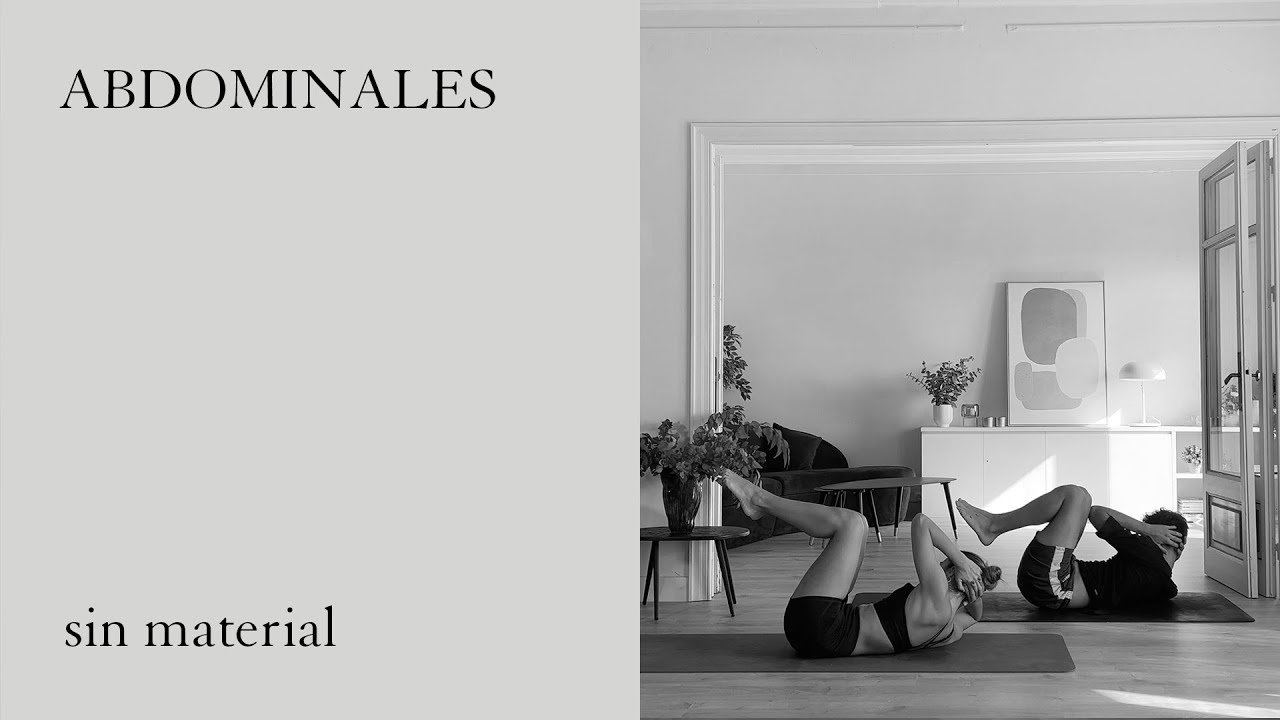 12 minutos de ABDOMINALES sin material | ffitcoco + invitado
