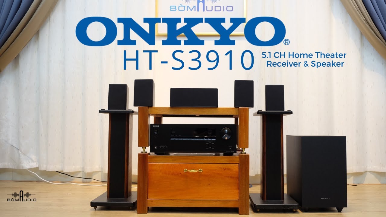 Set-up Full Dàn Onkyo 5.1 Mới Coong Chỉ 13 Triệu 😱Unbox Và Test Nhanh Onkyo HT-S3910