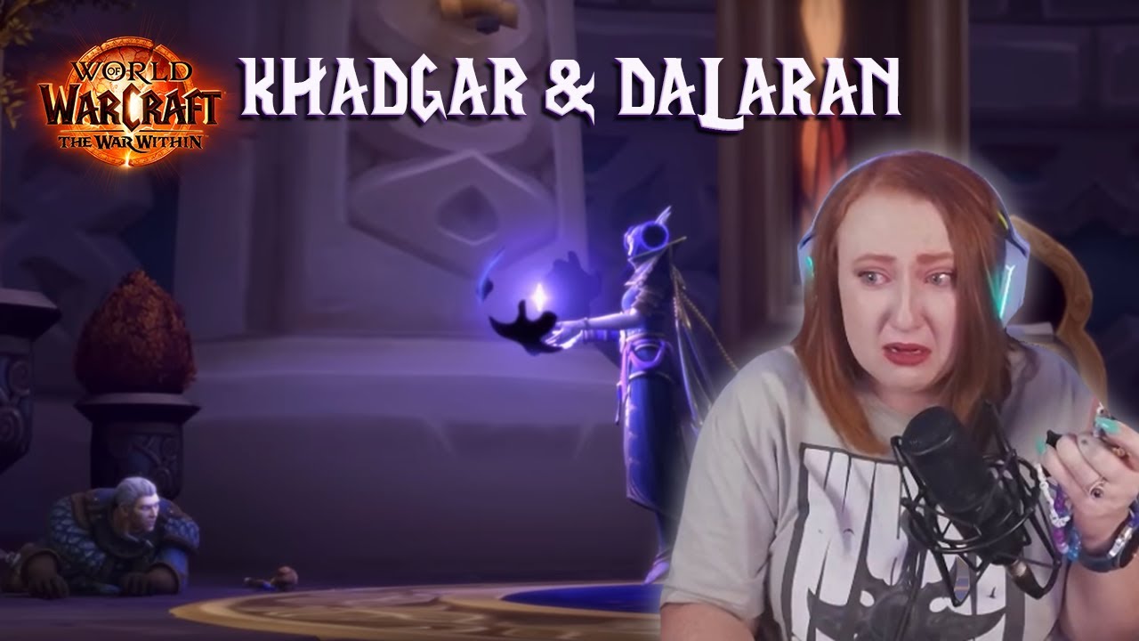 Khadgar and Dalaran Fall | The Guardian and the Harbinger Cinematic | The War Within